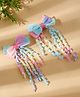 Stol'n  Bow Applique Detailed Hair Clips - Multi Colour