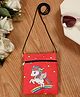 Stol'n Unicorn Printed Sling Bag - Red