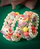 Stol'n Set Of 2 Beads Embellished Unicorn Applique Detailed Bracelets - White