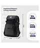 Harissons 18 Inches Rhino Grey Black Laptop Backpack