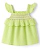 Babyhug Cotton Crepe Woven Top with Smocking Detailing Multi Color 2-3 Years