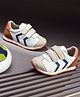 TUSKEY Colour Block Velcro Closure Shoes -  Beige
