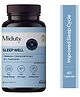 Miduty Sleep Well - Melatonin - Valerian Root - Deep Sleep Support - Stress Relief - 60 Capsules