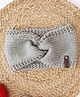 Woonie Hand Knitted Twisted Headband - Grey