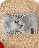Woonie Hand Knitted Twisted Headband - Grey
