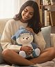 FUSKED Lina Bear in Shark Outfit - Best Soft Toy Gift for Boys and Girls of All - 30 cm H Plush for 0+ Years - 1 Piece