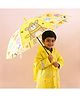 Babyhug Free Size Umbrella with Animal Print - Yellow