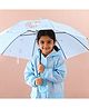 Babyhug Free Size Umbrella with Unicorn Print - Blue