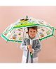 Babyhug Free Size Umbrella With Penguin Print - Green