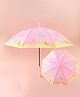 Babyhug Free Size Umbrella with Unicorn Print - Pink
