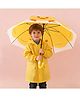 Babyhug Free Size Umbrella with Duck Print - Yellow