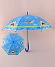 Babyhug Free Size Umbrella with Shark Print - Blue