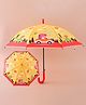 Babyhug Free Size Umbrella with Dino Print - Yellow