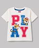 Babyhug Cotton Knit T-Shirt with Graphic Print Half Sleeves Multi Color 6-9 Months