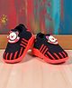 Binos Animal Applique & Mesh Detailed Slip On Shoes - Navy Blue