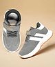 Binos Striped Velcro Closure Shoes - Grey