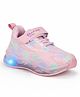 Lil Lollipop Tie Dye Velcro Closure LED Shoes - Pink