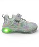 Lil Lollipop Tie Dye Velcro Closure LED Shoes - Green