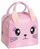Purple Tots Kitty Thermal Insulated Lunch Bag for Kids - Pink