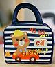 Purple Tots Car Bear Thermal  Insulated Lunch Bag for Kids - Blue