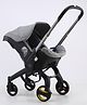 Purple Tots Travel Cabin Stroller - Grey