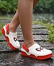 Pine Kids Marvel Back Strap Clogs With Spider Man Applique - Red & White