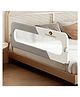 StarAndDaisy Bed Rails for Baby Safety, Protector Guard From Falling With Instant Set Up, 9- Level Height Adjustment & Easy to Fold 1.8 mm - Grey & White