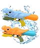 YAMAMA Water Gun Toys For Kids Dinosaur Water Gun Toy Long Range Squirt Gun High Capacity Water Fighting Toy Pack of 1 - Color May Vary