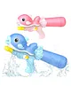 YAMAMA Dolphin Water Gun Toy Long Range Pull-Out High Capacity Water Fighting Toy - Color May Vary