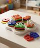 Play Nation Montessori Geometric Stacker & Shape Sorting Toy Colour Matching Puzzle for Toddlers Builds Fine Motor Skills, Logical Thinking & Hand-Eye Coordination BIS Certified Gifting Option.