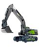 ARCADE TOYS Construction Excavator Toy with Extendable Arm, (Multicolour)