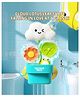 ARCADE TOYS Water Park Baby Bath and Water Play Toys Set With Plastic Clouds & Rotating Waterwheel Fun Bath Toys for Kids- (Pack of 1) (Multicolour)