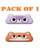 NEGOCIO Harmonica Kids Mouth Organ Harmonica For Kids Cartoon Musical Instrument Early Childhood Mouth Harp Musical Instruments For toddler Beginners Early Learning- PACK OF 1 - COLOR MAY VARY