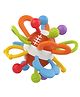 NEGOCIO new design soft silicone sensory teething ball, baby rattle ball, teething toy, free of bisphenol A for baby teething- PACK OF 1 - COLOR MAY VARY