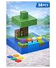 NEGOCIO 38 Pcs Educational toys Mini Island puzzle cube building block toy set- PACK OF 1 - COLOR MAY VARY