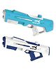 NEGOCIO Non Electric Big Size Water Guns for Kids Sand Beach Games Toy Water Gun with Double Sprayers- PACK OF 1- COLOR MAY VARY