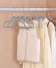STOR Premium Velvet Kids Hangers | Ash Gray | Set of 5