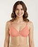 Bella Mama Cotton Blend Bra - Peach