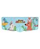 Smily Kiddos Pop Out Pencil Box  Animal Friends Theme Teal