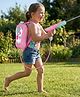 Unicorn Back Carry Holi Water Gun with 2 Liter Tank - Pink| Powerful Spray| Water Blaster| Comfortable Strap Design| Outdoor Water Toy| Kids Festival Gifting