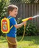 Tom & Jerry Carry Back Holi Water Gun with 4 Litre Tank - Yellow| Powerful Spray| Water Blaster| Comfortable Strap Design| Outdoor Water Toy| Kids Festival Gifting