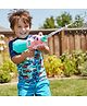 Holi Water Gun with  400 ml Tank| Powerful Spray| Manual Water Blaster| Easy to use| Light Weight Design| Outdoor Water Toy| Kids Festival Gifting| Long-Range Spray