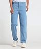 Under Fourteen Only Pinstriped Trousers - Blue