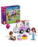 LEGO Friends Unicorn Cake Delivery Car - Toy Building Kit with 2 Minidolls and Cake Toy 67 Pieces- 42675