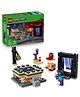 LEGO Minecraft Nether & End Portal Journey - Gaming Merchandise Set - Building Toy Gift 192 Pieces- 21584