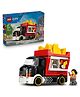 LEGO City Fries Food Truck - Toy Building Set with Food Accessories for Pretend Play 216 pieces- 60488