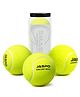 jaspo Smasher Kids Tennis Cricket Ball | 85g Lightweight Soft Rubber Ball | Safe for Indoor & Society Play | Not Suitable for Professional Matches or Outdoor Grounds (Light, Pack of 3pcs)