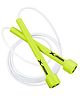 JASPO Sleek-Skipping rope-White/Neon Yellow