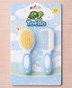 Totilo Baby Soft Bristles Hair Brush Comb- Blue