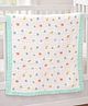 Totilo Baby Muslin Organic Cotton Super Soft Absorbent Muslin 6 Layer Blanket- Green